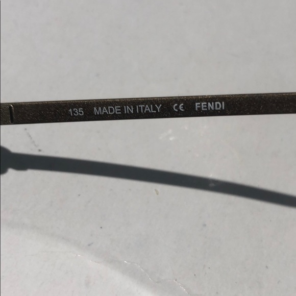 FENDI women’s sunglasses tortoise / gold main image 2